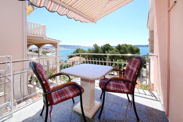 Villa Rosanda Apartments Trogir Bagian luar foto